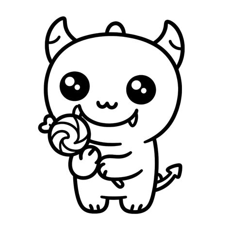 baby monster coloring pages