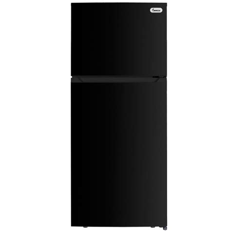 17.6 Cu. Ft. Refrigerator with Top Mount Freezer - Black