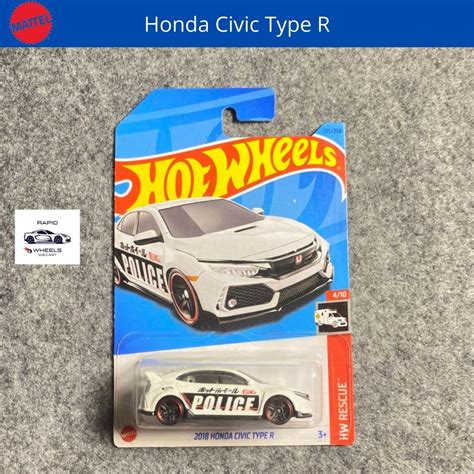 Jual Hot Wheels Reguler Honda Civic Type R Mainan Anak Shopee Indonesia