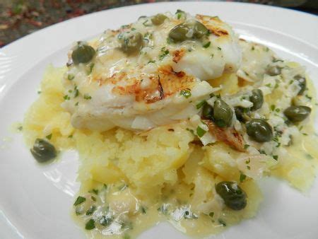 cabillaud au beurre de câpres c est pas d la tarte Cuisine poisson