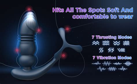 Prostate Massager Sex Toys For Men Thrusting Dildo Vibrator With Thrusting Vibrating Anal