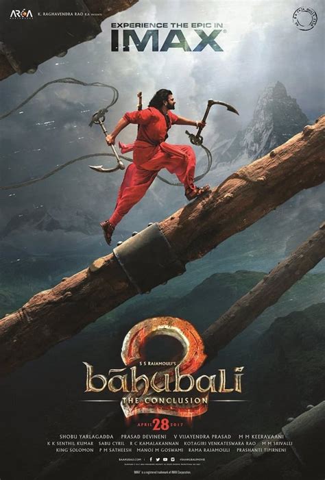 Bahubali 2 IMAX poster : r/india