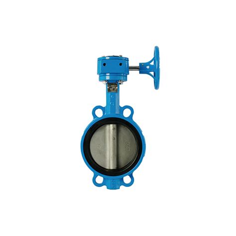 Valtec Butterfly Valve Wafer Cast Iron Body Ductile Iron Disc Gear