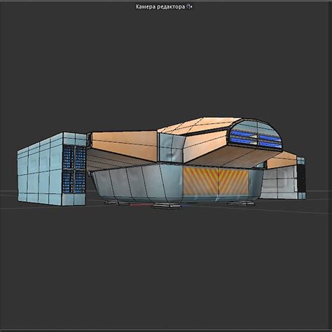 Space Cargo Ship 2 - 3D Model by katherina