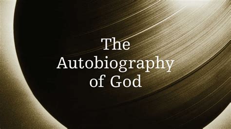 The Autobiography of God: 2011 Fall Conference at Reformation Bible ...