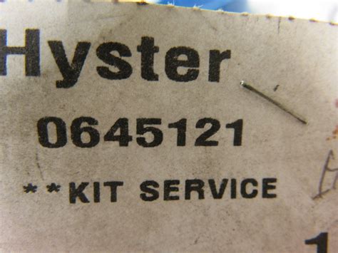 Hyster Lift Cylinder Seal Kit Bullseye Industrial Sales