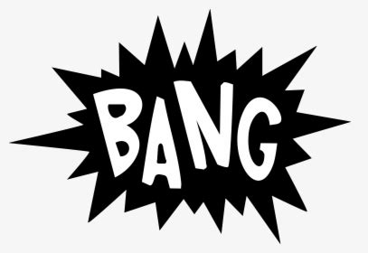 Clip Art Explosion Onomatopoeia - Bang Bang, HD Png Download - kindpng