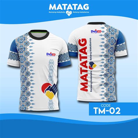 Full Quality Sublimation Deped Matatag Polo Shirt Na May Zipper Code Pm