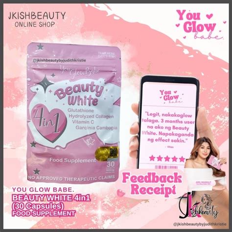 You Glow Babe Beauty White In Capsules Shopee Philippines