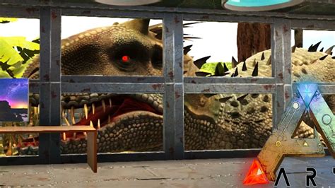 Ark Survival Evolved Indominus Rex Enclosure Jurassic World Ep8