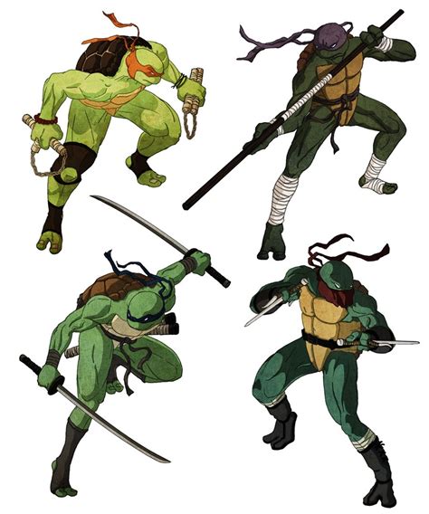 Awesome Fanart Of The Turtles On