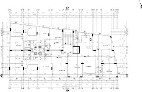 اوتوكاد تصميم مخطط معماري dwg cad واجهات منزل مستقل