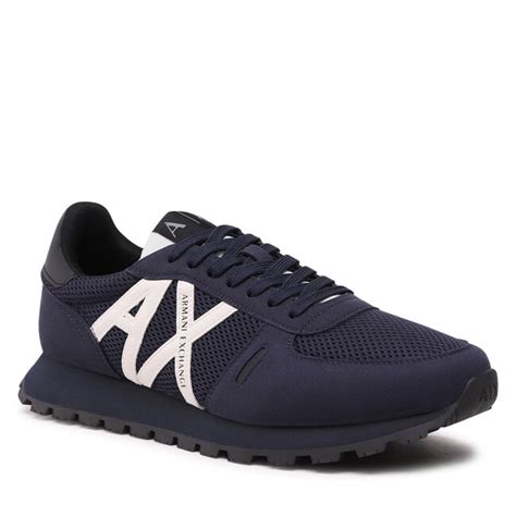 Sneakersy Armani Exchange XUX169 XV660 N151 Navy Navy Sneakery