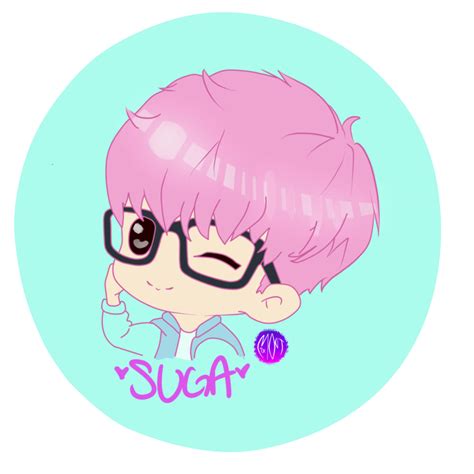 Suga Chibi By Allontop On Deviantart Chibi Suga Bts Chibi