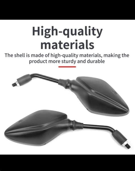 Ripley ESPEJOS RETROVISORES AJUSTABLES PARA MOTO NAKED 10MM