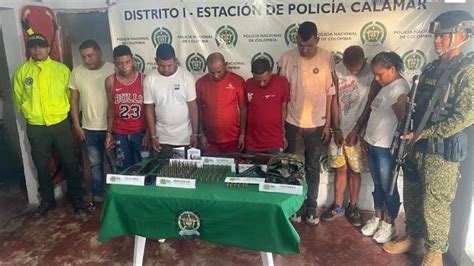 Judicializan A Presuntos Miembros Del Clan Del Golfo En Bolívar