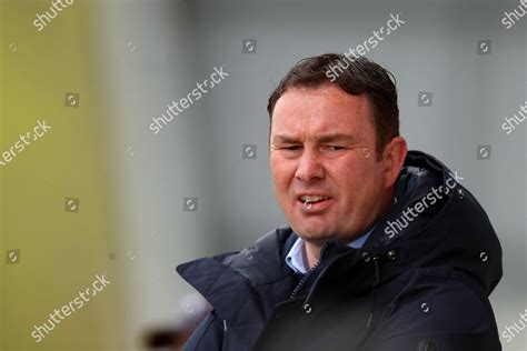 Morecambe Manager Derek Adams Editorial Stock Photo - Stock Image ...