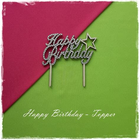 Happy Birthday Monogram – Vintage Baker Shop