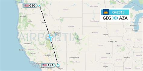 G42313 Flight Status Allegiant Air Spokane To Phoenix AAY2313