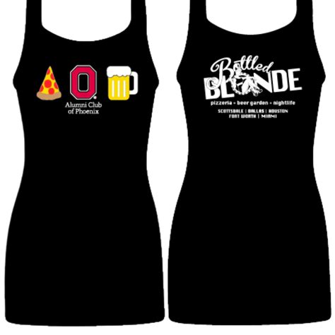 Womens Tank Ohio State Bottled Blonde Store