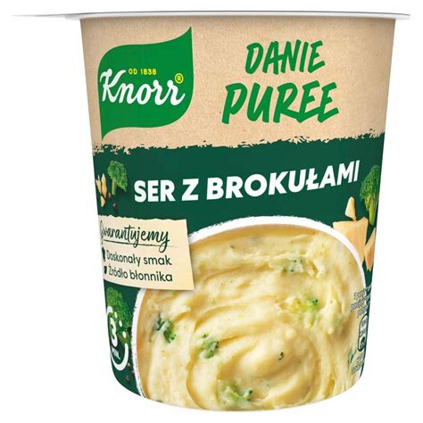 Knorr Danie Puree Ziemniaczane Ser Z Broku Ami G Knorr Sklep