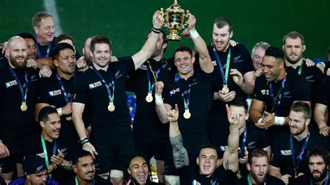 Video: All Blacks celebrate Rugby World Cup victory | Newshub