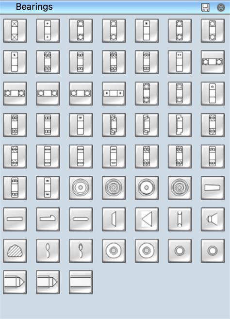 Mechanical Drawing Symbols