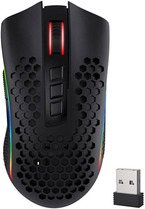 Redragon M808 KS Storm Pro Dual Mode RGB Gaming Mouse Wired Wireless