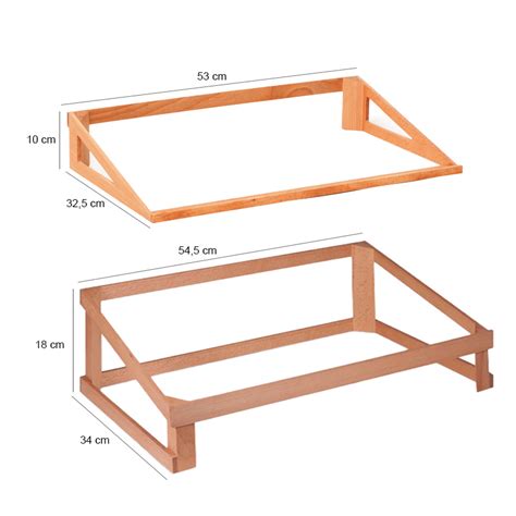 Alzata Inclinata In Legno Per Buffet Esposizione Rausa Srl