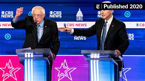 Opinion Biden Vs Sanders The Next Leg Of The Democratic Race The