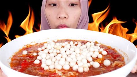 MUKBANG CIRENG KUAH PEDAS MERCON ASMR INDONESIA YouTube