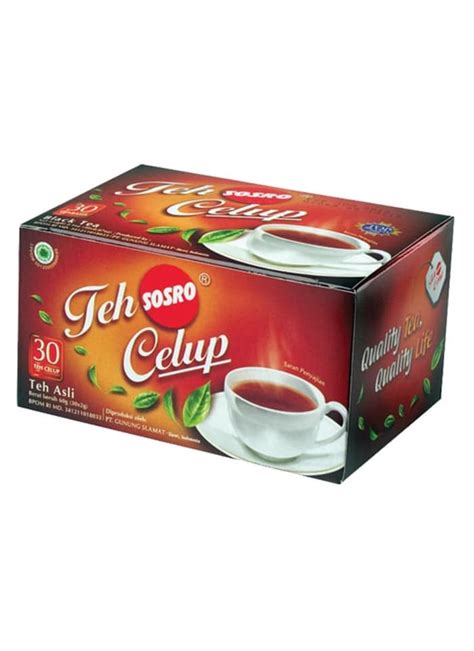 Teh Celup Sosro Teh Sosro Celup Black Tea X G Siplah