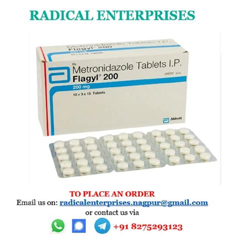 Metronidazole 200mg Tablets At Rs 32 Stripe In Nagpur ID 2851278562530