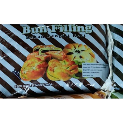 Jual Trans Bun Filling Isian Roti Rasa Kacang Merah Red Bean 1kg