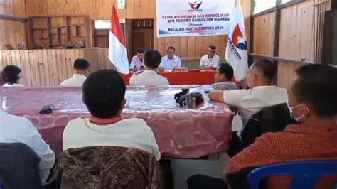 Matangkan Strategi Pemenangan Pemilu DPD Partai Perindo Mamasa Gelar