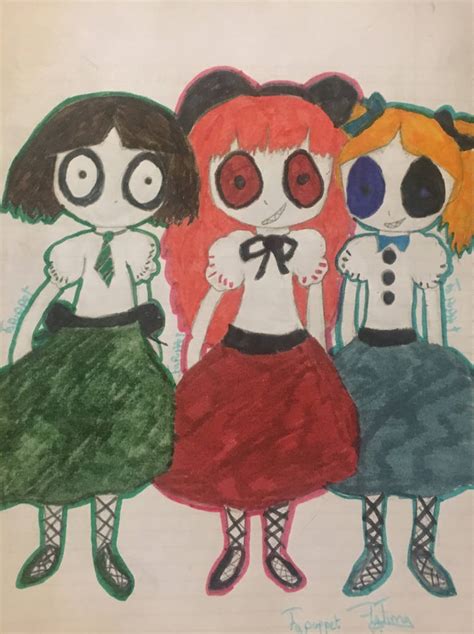 Creepy power puff girls by FApuppet on DeviantArt