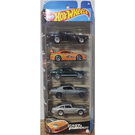 Hot Wheels Pack Fast And Furious Velozes E Furiosos Shopee Brasil