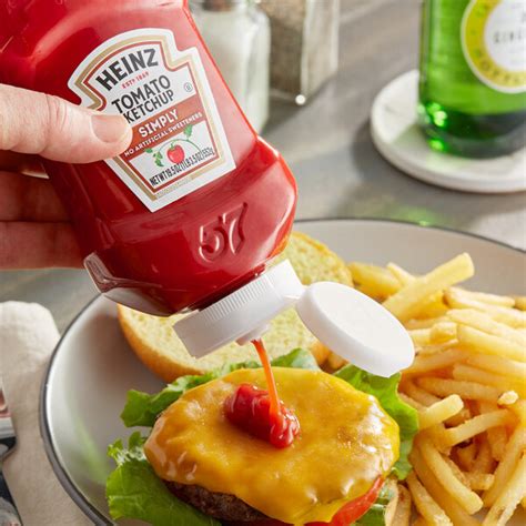 Heinz Simply Ketchup Upside Down Squeeze Bottle Oz Case