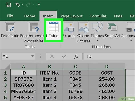 Comment créer un tableau avec Excel 12 étapes