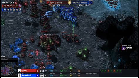 Starcraft II HomeStory Cup XXI 2022 Jul23 Serral Z V ShoWTimE P Game