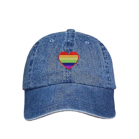 PRIDE Hat Gay Pride Dad Hat LGBT Hat Rainbow Baseball Hat Etsy