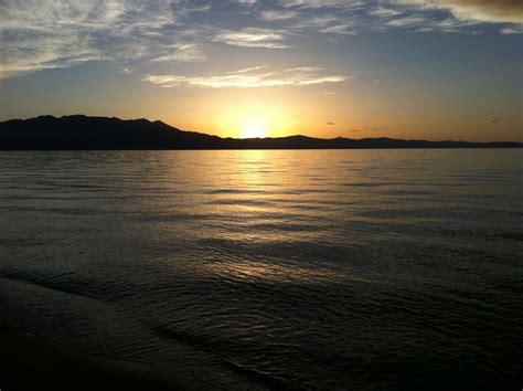 Lake Tahoe sunset