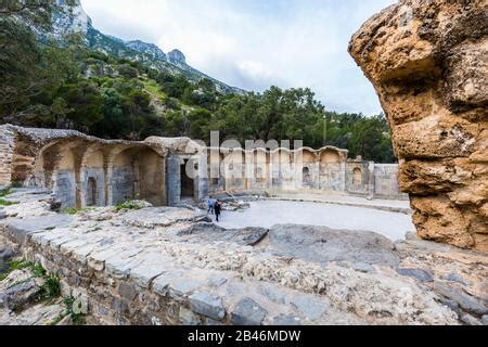 Water Temple Zaghouan Tunisia Stock Photo Alamy