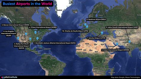 Busiest Airports in the World - Pilot Institute