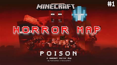 😨 Este Es El Mejor Mapa De Terror En Minecraft Poision Map 1