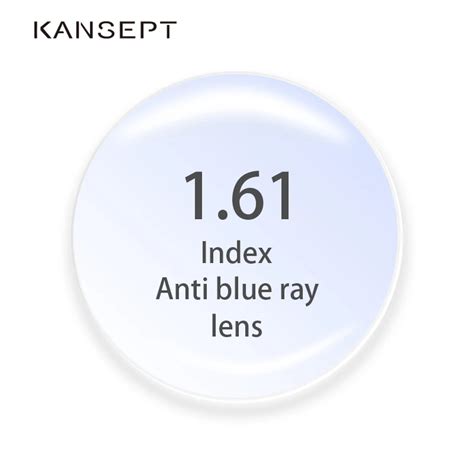 1 61 Index Anti Blue Ray Prescription Lenses Aspherical Computer