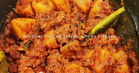 Resep Rendang Daging Sapi Kentang Oleh Azizah Kitchen Cookpad