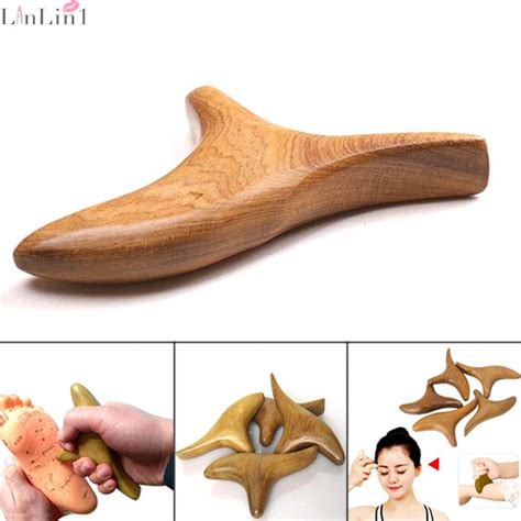 Wooden Trigeminal Body Massage Tools Health Relaxation Massager