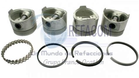 S Piston Motor Nissan Tsuru I Ii Iii V C Anillos Jg Buscador