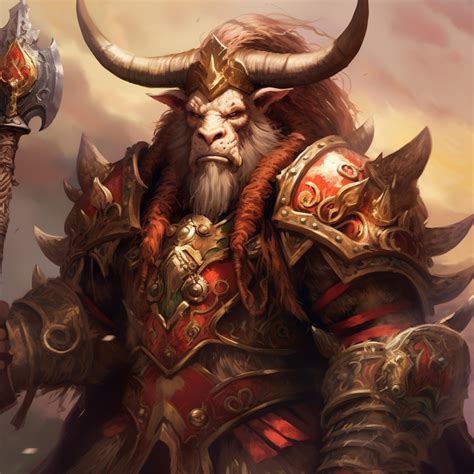 Exploring The Rich Lore Of The Tauren Race In World Of Warcraft Rachenaart